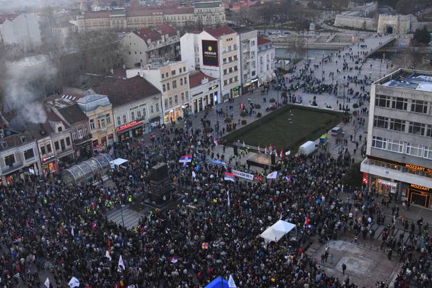 Studenti u Nišu organizirali novi skup pod sloganom "Država to smo mi"