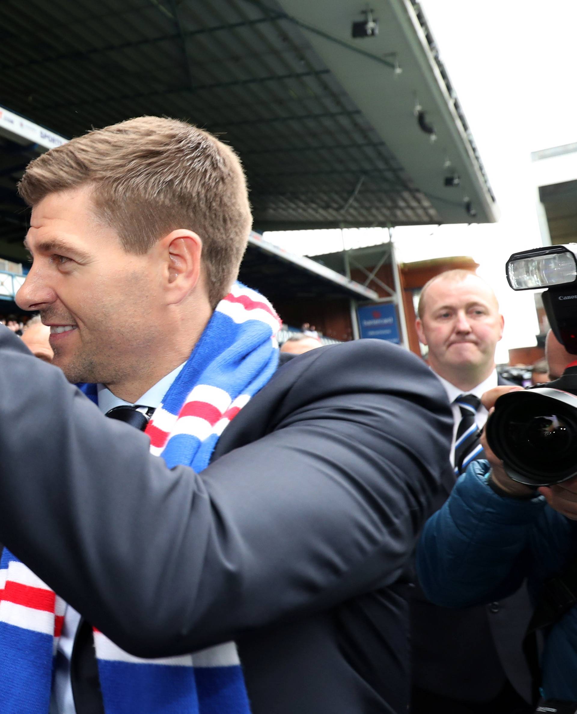 Rangers - Steven Gerrard Press Conference