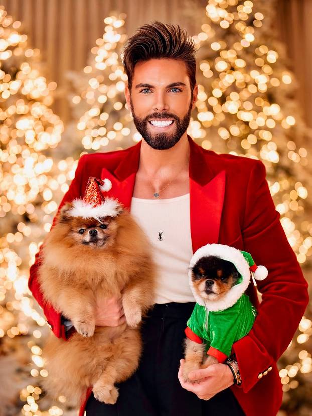 FOTO Marko Grubnić odškrinuo vrata svog luksuznog doma i pokazao kako on slavi Božić