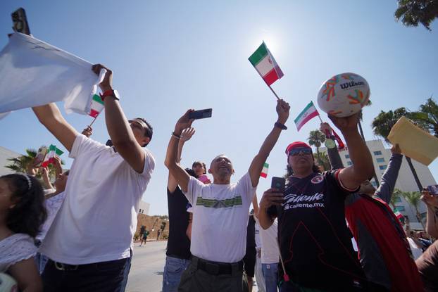 FIFA World Cup 2026 - Iran leave Tijuana hotel ahead of first World Cup match