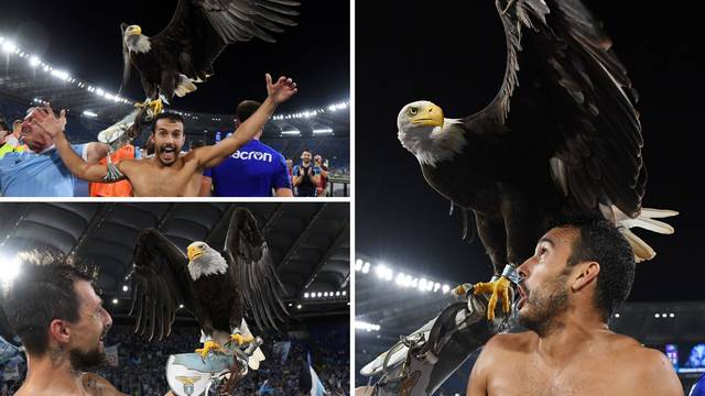 Mourinho izgubio rimski derbi: 'Lazijali' proslavili noseći orla