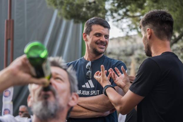 Split: Otkrivanje murala Blaža Sliškovića Bake na Splitskom Mertojaku