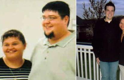 Snagom volje muž i žena smršavili 282 kilograma