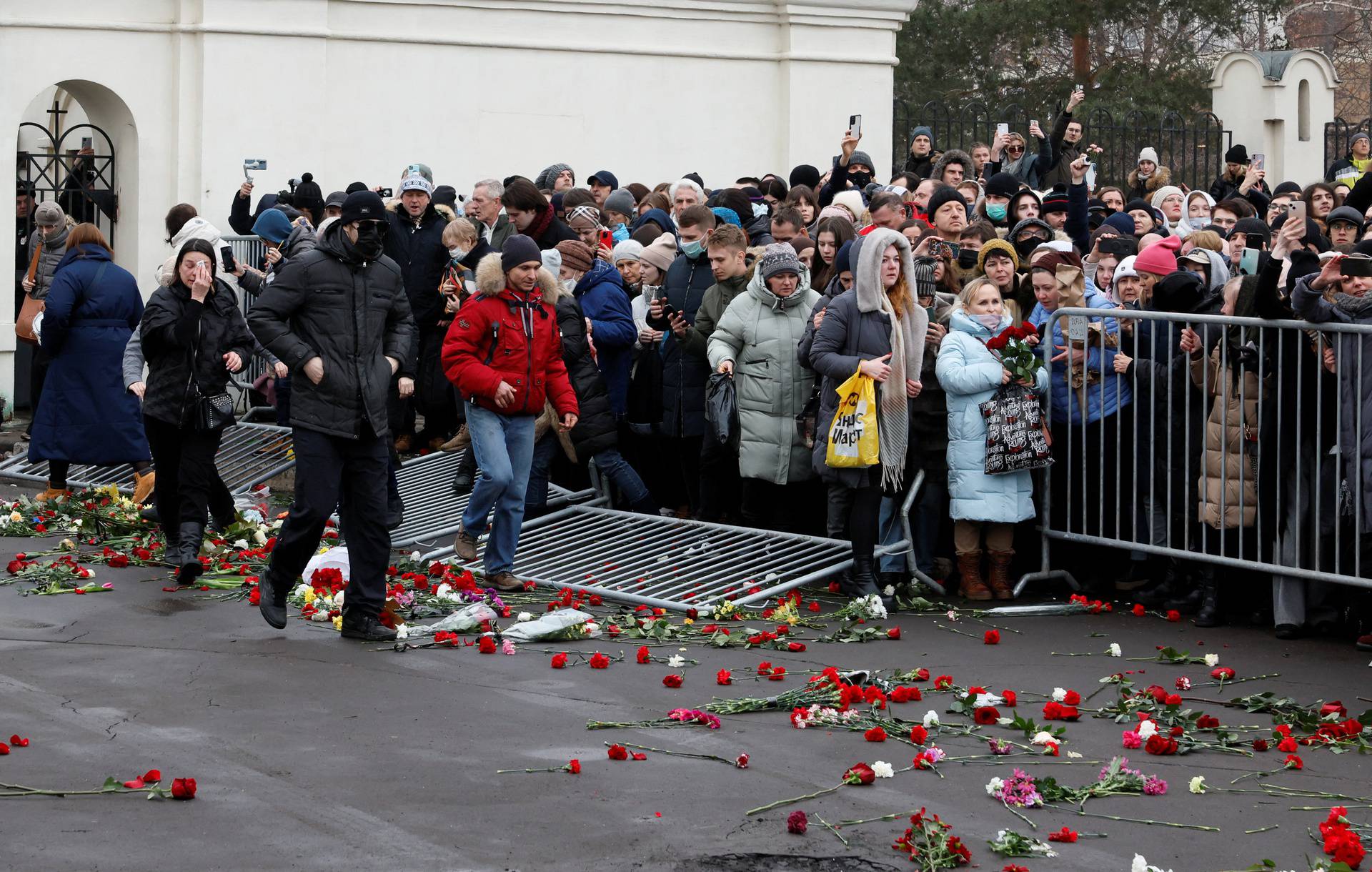 Funeral of Russian opposition leader Alexei Navalny