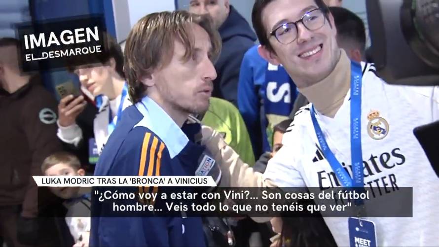 VIDEO Modrića nakon utakmice pitali o svađi, kapetan Reala im poručio: 'Vidite što ne trebate'