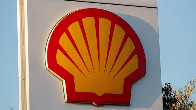 FILE PHOTO: General view of a Shell petrol station sign