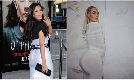 Kim Kardashian klela se da ima prirodnu guzu, a evo kako je izgledala na početku emisije