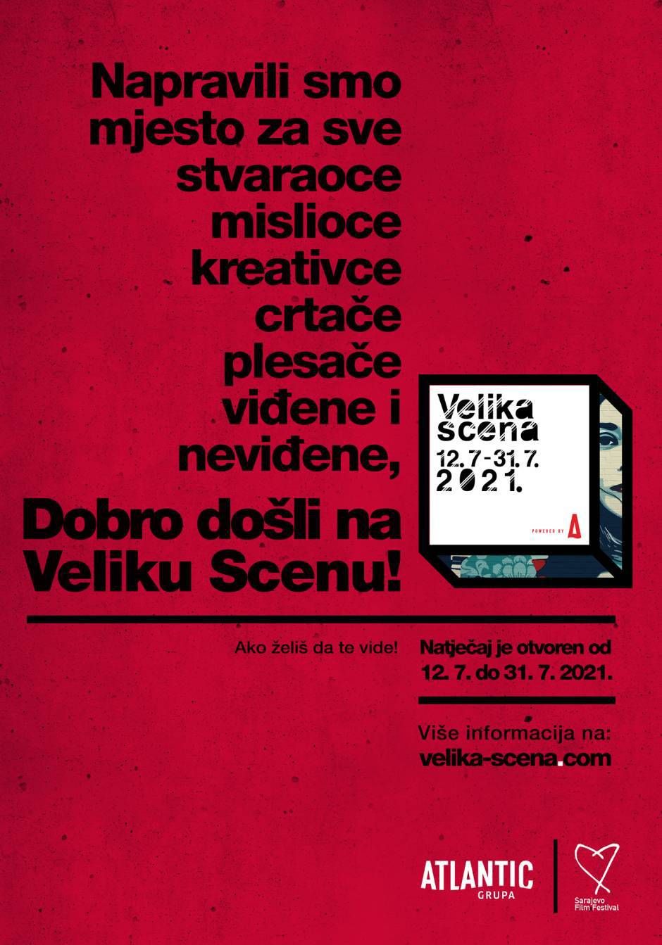 Velika Scena Atlantic Grupe promovira mlade umjetnike i kreativce