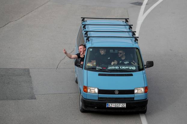 Split: Bad Blue Boysi u koloni stižu pred Poljud 