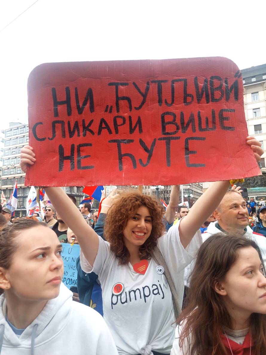 'Kad Vučić vidi ovoliku masu, shvatit će da nema svrhe': Po Beogradu odjekuje 'Pumpaj!'
