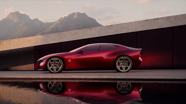 FOTO Alfa Romeo otkriva svoju budućnost: Cuorerosso izgleda sjajno i ima moćni V6 motor