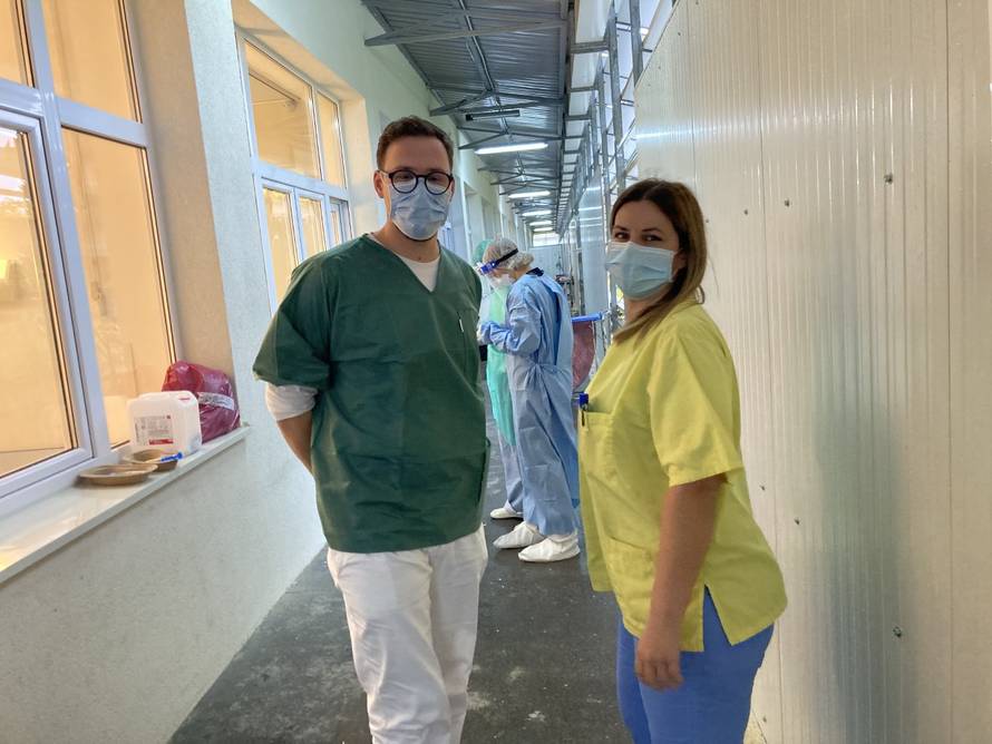 Medicinari iz splitske Covid bolnice: 'Zaplačemo kad nas nitko ne vidi, pritisak je velik'