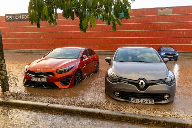 Kišno vrijeme u Puli