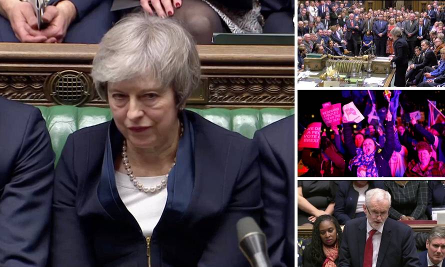 Potopili May: Odbili sporazum o Brexitu, a 'visi' joj i fotelja