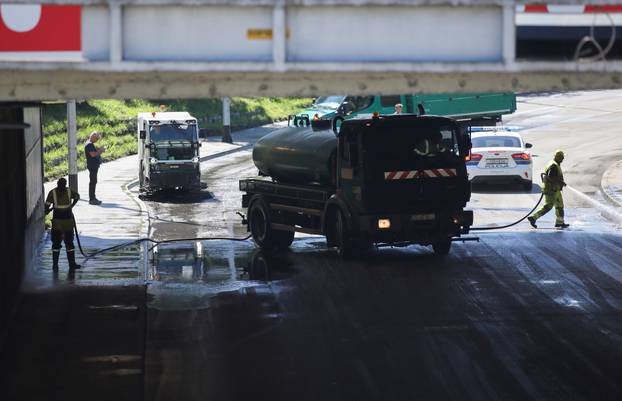 Zagreb: Sanacija podvožnjaka nakon obilnih kiša