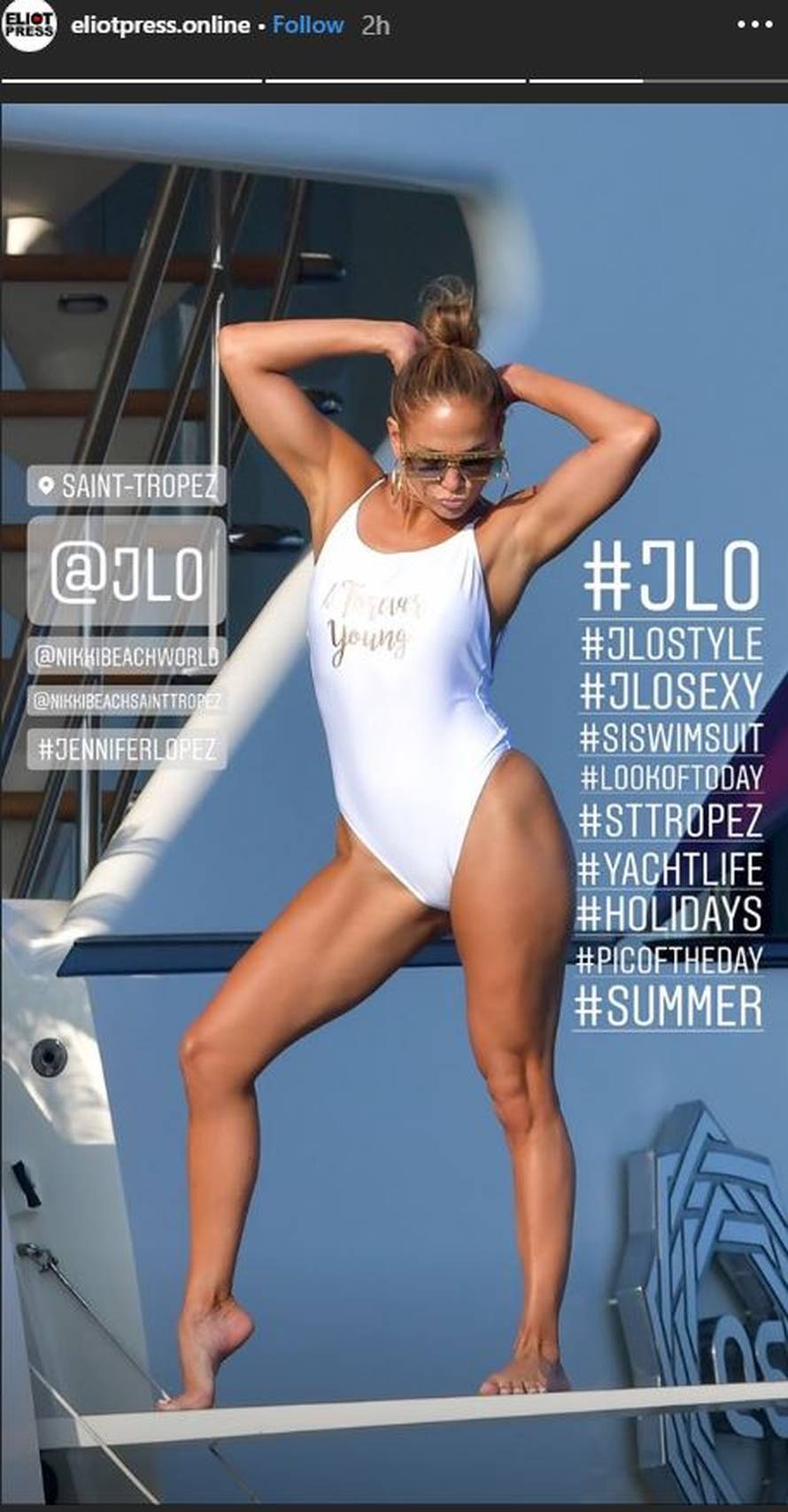 Zauvijek mlada: J.Lo pokazala mišićave noge u St. Tropezu...