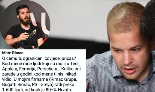 Rimac spustio Pauku, kritizirao ga je jer zapošljava strance: O čemu ti to, ograničeni čovječe?