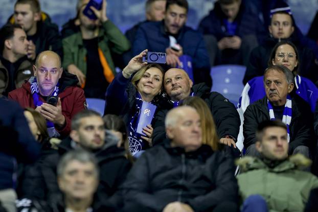 Zagreb: Navijači na utakmici GNK Dinamo - Celta Vigo