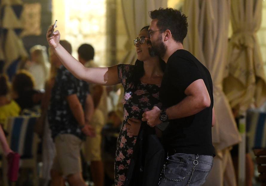 Romantična večera: Danijela i Grašo uživali su u Dubrovniku