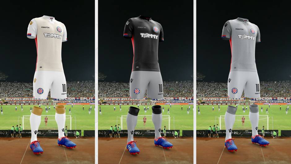 Navijači Hajduka biraju treći dres: Bili postaju crni ili sivi