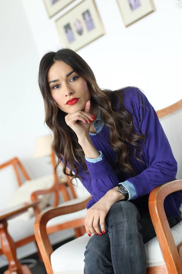 Zagreb: Lana Banely, TV voditeljica 