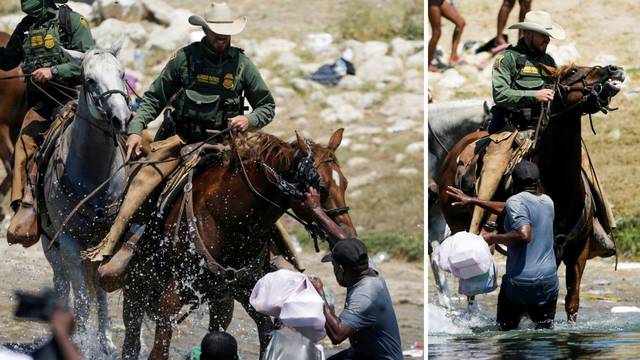 Američki graničari na konjima bičuju haićanske izbjeglice?!