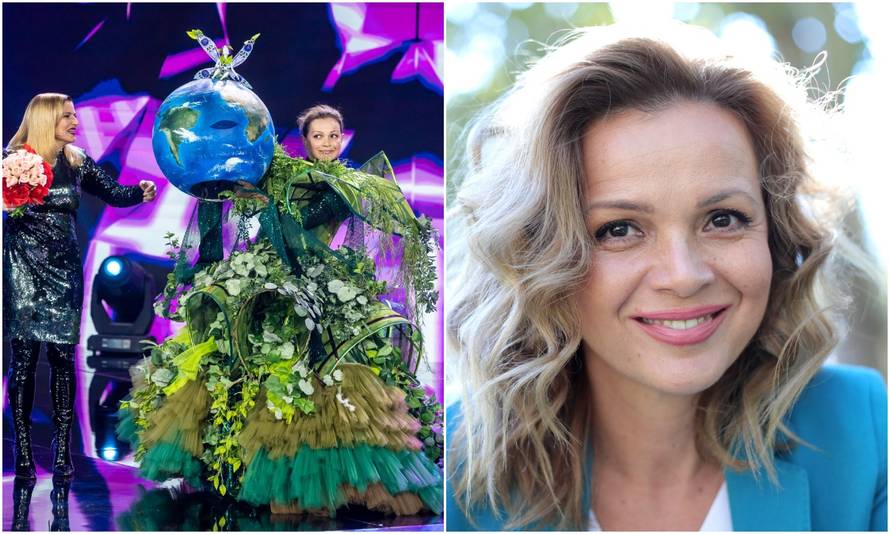 Bagarić o 'Masked singeru': 'Po prvi put u karijeri sam pala s bine, no globus mi je bio kaciga'