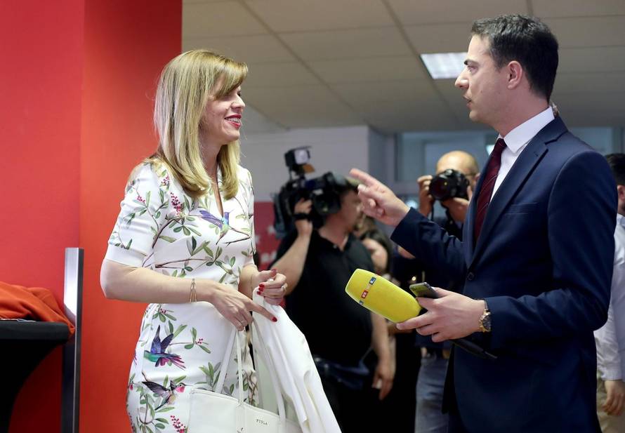 Zagreb: Izborni stoÅ¾er SDP-a u srediÅ¡njici na Iblerovom trgu