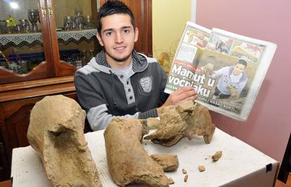 Otkrio zvijer: Goran je zbog mamuta 2000 kuna bogatiji