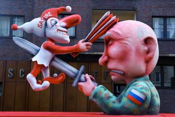 Rose Monday parade in Dusseldorf