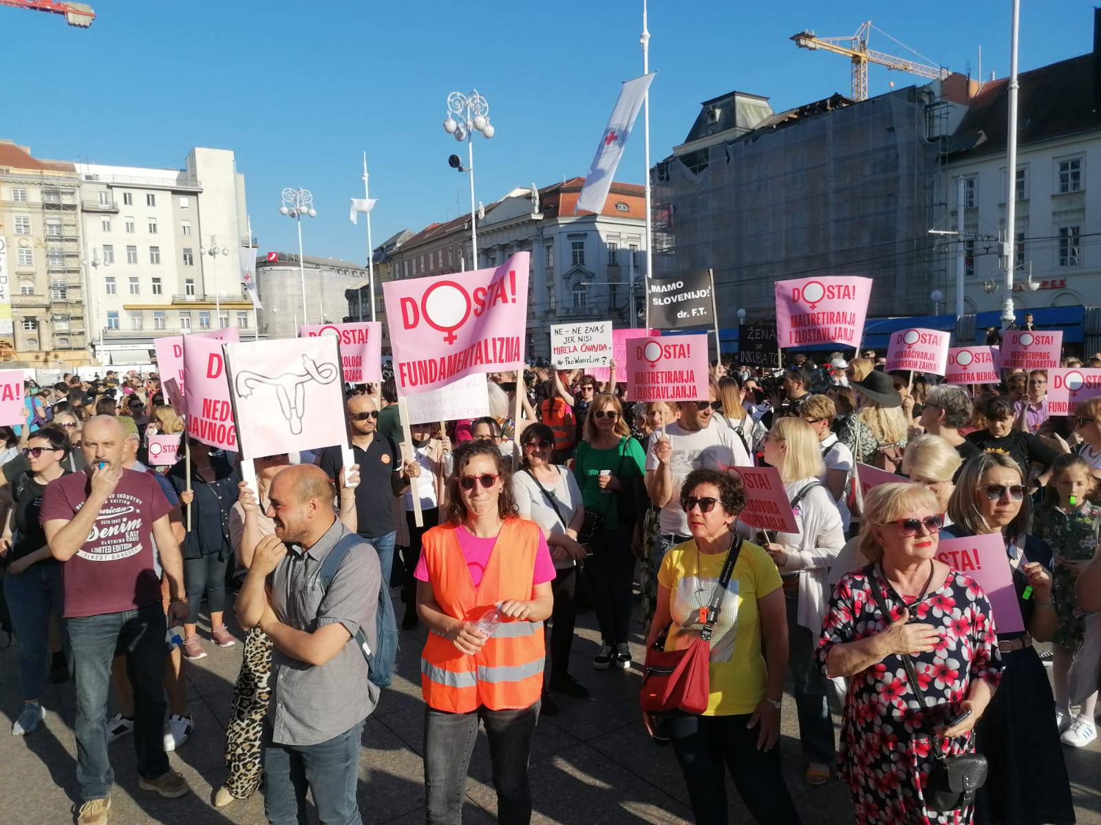 FOTO Pogledajte galeriju: Evo kako je izgledao prosvjed u Zagrebu i u ostalim gradovima