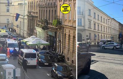 VIDEO Drama u Dalmatinskoj ulici u Zagrebu: 'Policajci su razbili prozor i izvukli vozača'