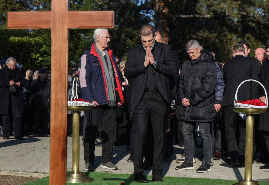 Zagreb: Na Mirogoju pokopan Miroslav Ćiro Blažević