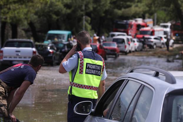 Velike štete u okolici Poljuda nakon oluje koja je poharala Split