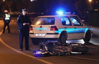 Zagreb: Vozač je pao s motocikla te se ozlijedio