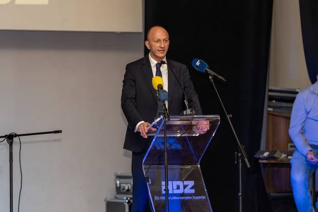 Gospić: Andrej Plenković na obilježavanju 36. obljetnice osnivanja HDZ-a u Ličko-senjskoj županiji