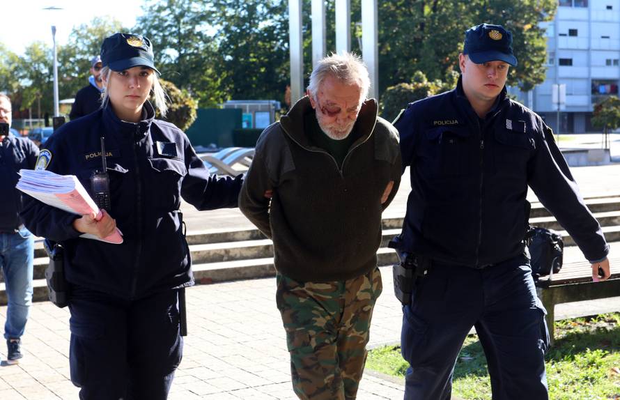 Karlovac: Privođenje osumnjičenog za ubojstvo na Lemić Brdu 