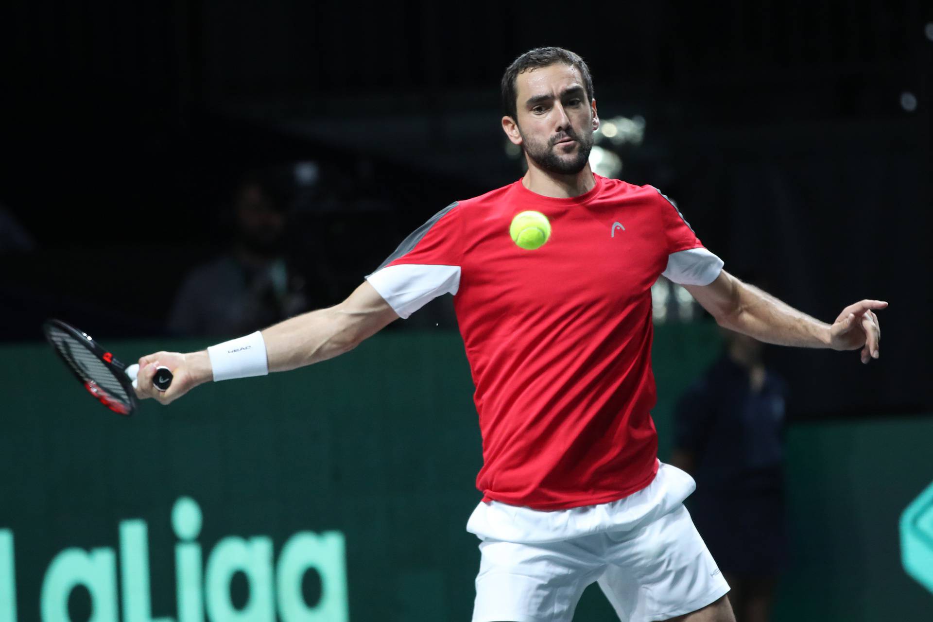 Malaga: Davis Cup, polufinale, Alex de Minaur - Marin Čilić