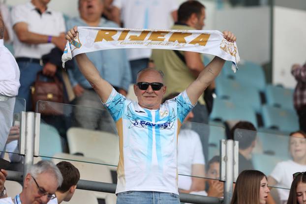 Rijeka: Navijači na utakmici finala SuperSport Hrvatskog nogometnog kupa, HNK Rijeka - NK Slaven Belupo
