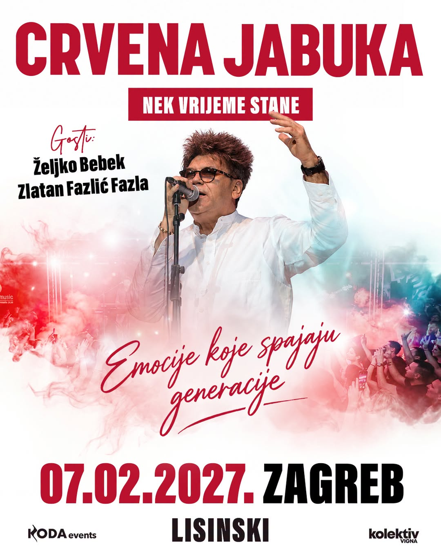 Crvena Jabuka u Lisinski donosi emocije koje spajaju generacije: Ideja je dugo sazrijevala u meni