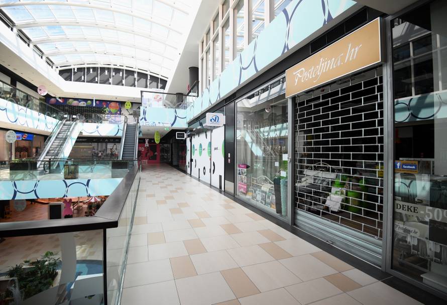 Zagreb: Trgovački centar Point zatvorio većinu svoji trgovina