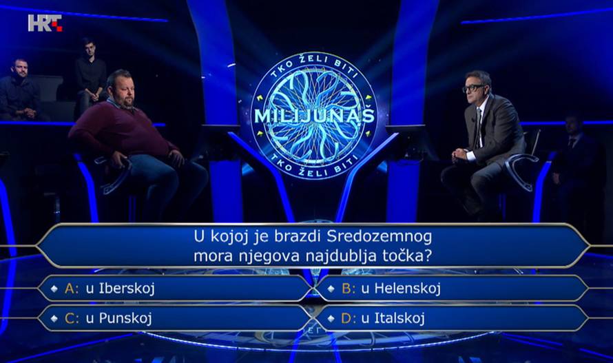 Kobno pitanje za 64.000 kuna u Milijunašu: Mladić nije znao odgovor o slavnom oskarovcu