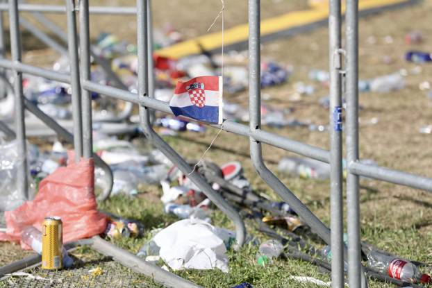 Jutro nakon koncerta Marka Perkovića Thompsona na sinjskom hipodromu