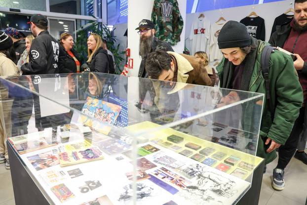 Zagreb: Otvorenje Phat Phillijeve izložbe "Memory Lane - 40 godina hip-hopa"