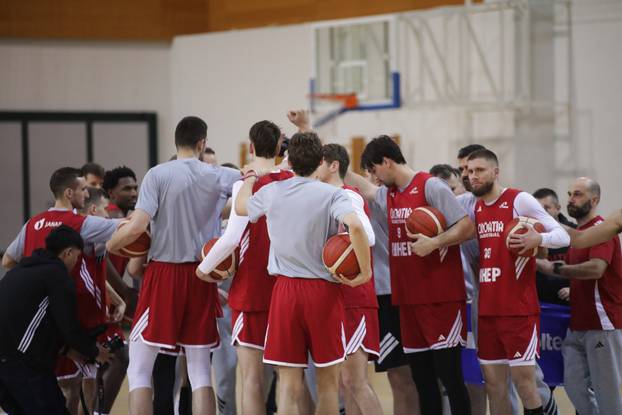Rijeka: Trening hrvatske ko&scaron;arka&scaron;ke reprezentacije