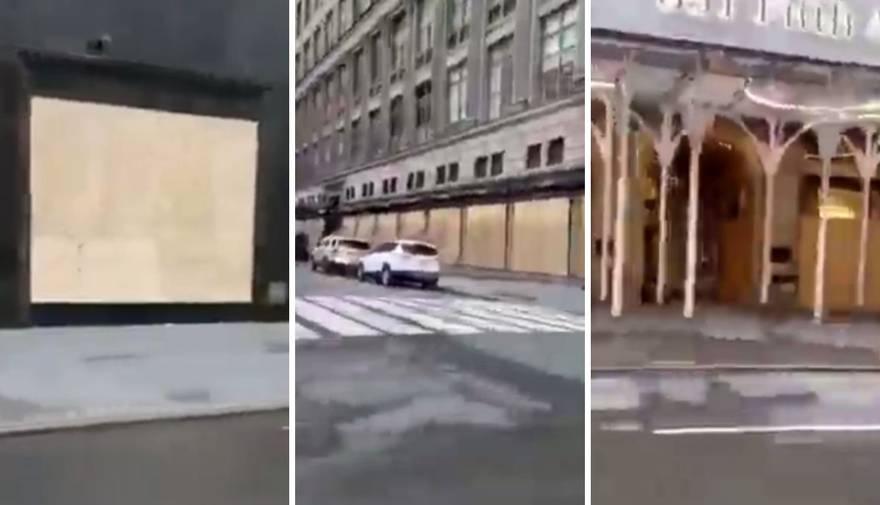Prosvjednici razbili trgovine na Petoj aveniji: 'Dior, Chanel, sve je uništeno i zatvoreno  sada'