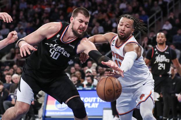 NBA: Los Angeles Clippers at New York Knicks