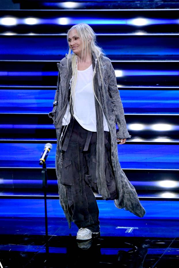 Sanremo, 73rd Italian Song Festival, Third Evening. The singers