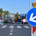 NOVE GU&Zcaron;VE Po&ccaron;inju radovi na prometnoj dionici u Zagrebu