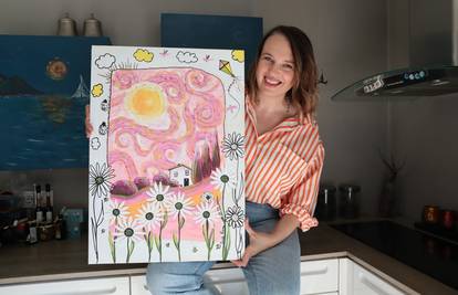 Umjetnica iz Sarajeva: Ja ne slikam platna, ja slikam život